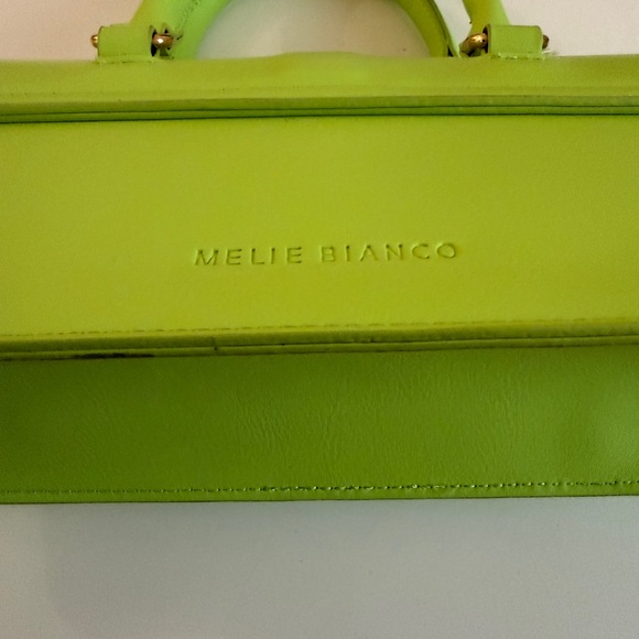 Melie Bianco Lime Green Shoulder Bag - Picture 4 of 5